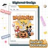 Disney Mickey & Friends Everyday is Halloween PNG – Retro Mickey, Pumpkin Spice, Spooky Season, Trick or Treat PNG