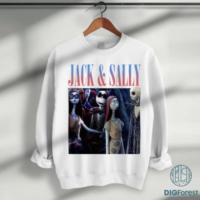 Vintage Jack and Sally PNG – The Nightmare Before Christmas, Jack Skellington, Halloween Party Design PNG Vintage Jack and Sally PNG – The Nightmare Before Christmas, Jack Skellington, Halloween Party Design PNG