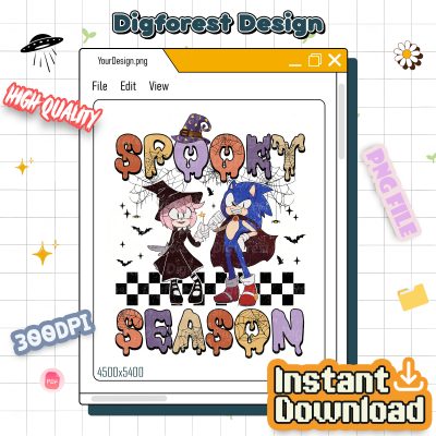 Spooky Season Sonic Halloween Shirt - Sonic the Hedgehog Tee, Funny Halloween Outfit, Sonic Spooky Season Apparel