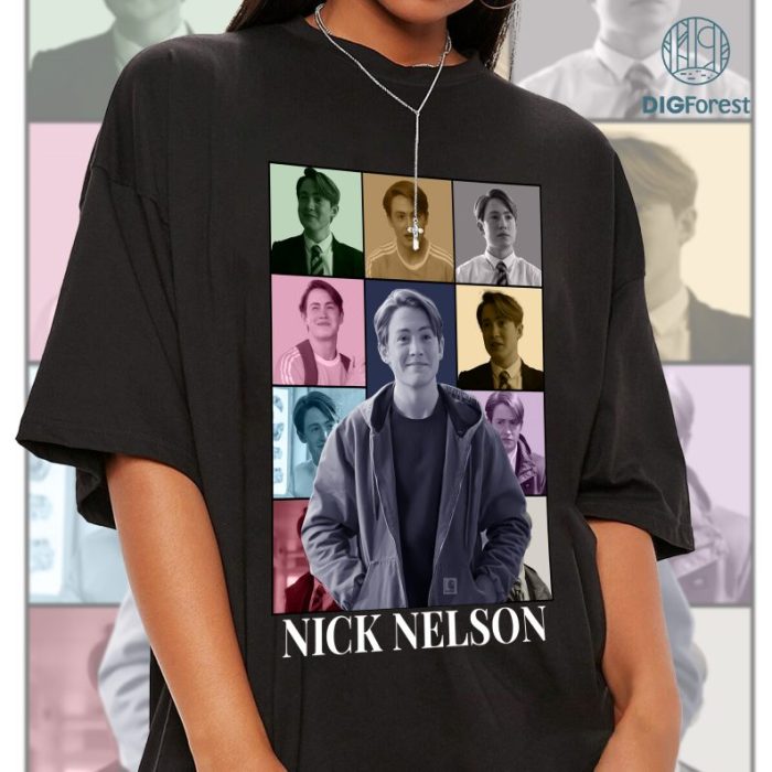 Nick Nelson Heartstopper Shirt | Nick Nelson Eras Tour Style Clipart | Nick Nelson Heartstopper PNG | Heartstopper Merch | LGBTQ Sublimation Design | Instant Download