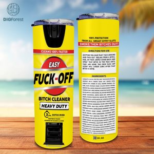 Easy FU*K OFF! original Png Tumbler Bundle, F*CK Spray Tumbler Designs, F*ck off scent 20 Oz , Funny spray, Instant Download