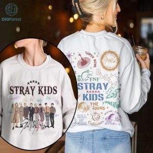 5-STAR Michelin Stray Kids Shirt, Maniac World Tour, SKZ Member, SKZ Shirt, Felix, Hyunjin, Bang Chan, Lee Know, Stray Kids Merch, S-Class, 5-STAR Michelin Stray Kids Digital Design