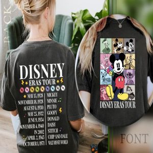 Vintage Disneyland Eras Tour Shirt, Disney Mickey And Friends Shirt, Retro Walt Disneyworld, Disneyland Concert Music Shirt, Mickey Eras Tour Shirt