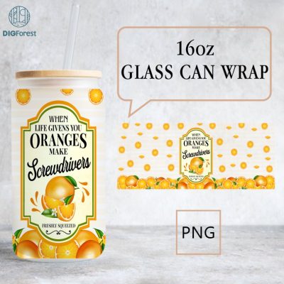 16 oz Libbey Glass Can Wrap Png, Screwdrivers Label, Tequila Label, Margarita png, Mojito png, When life gives you Lemons, Sublimation Designs 16 oz Libbey Glass Can Wrap Png, Screwdrivers Label, Tequila Label, Margarita png, Mojito png, When life gives you Lemons, Sublimation Designs