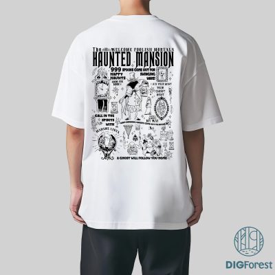 Vintage Haunted Mansion PNG, Disneyland Halloween Party Design, Comfort Colors Halloween Gift Sublimation Vintage Haunted Mansion PNG, Disneyland Halloween Party Design, Comfort Colors Halloween Gift Sublimation