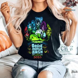 Oogie Boogie and Villains Oogie Boogie Bash 2023 Shirt | Nightmare Before Christmas Halloween Png | Mickey's Not So Scary Party Instant Download