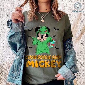 Disney Oogie Boogie Mickey Halloween Shirt, Oogie Boogie Bash PNG Sublimation, Oogie Boogie Mickey Halloween, Digital Print, Oogie Boogie Halloween, Mickeys Not So Scary