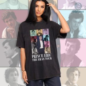 Prince Eric Jonah Hauer-King The Eras Tour Shirt | Prince Eric Shirt | The Little Mermaid Shirt | Prince Eric And Ariel Shirt