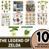 Zelda Tears Of The Kingdom Png Bundle, The Legend of Zelda Png, Tears of the Kingdom Png, Zelda Sword PNG digital file, Png Instant Download