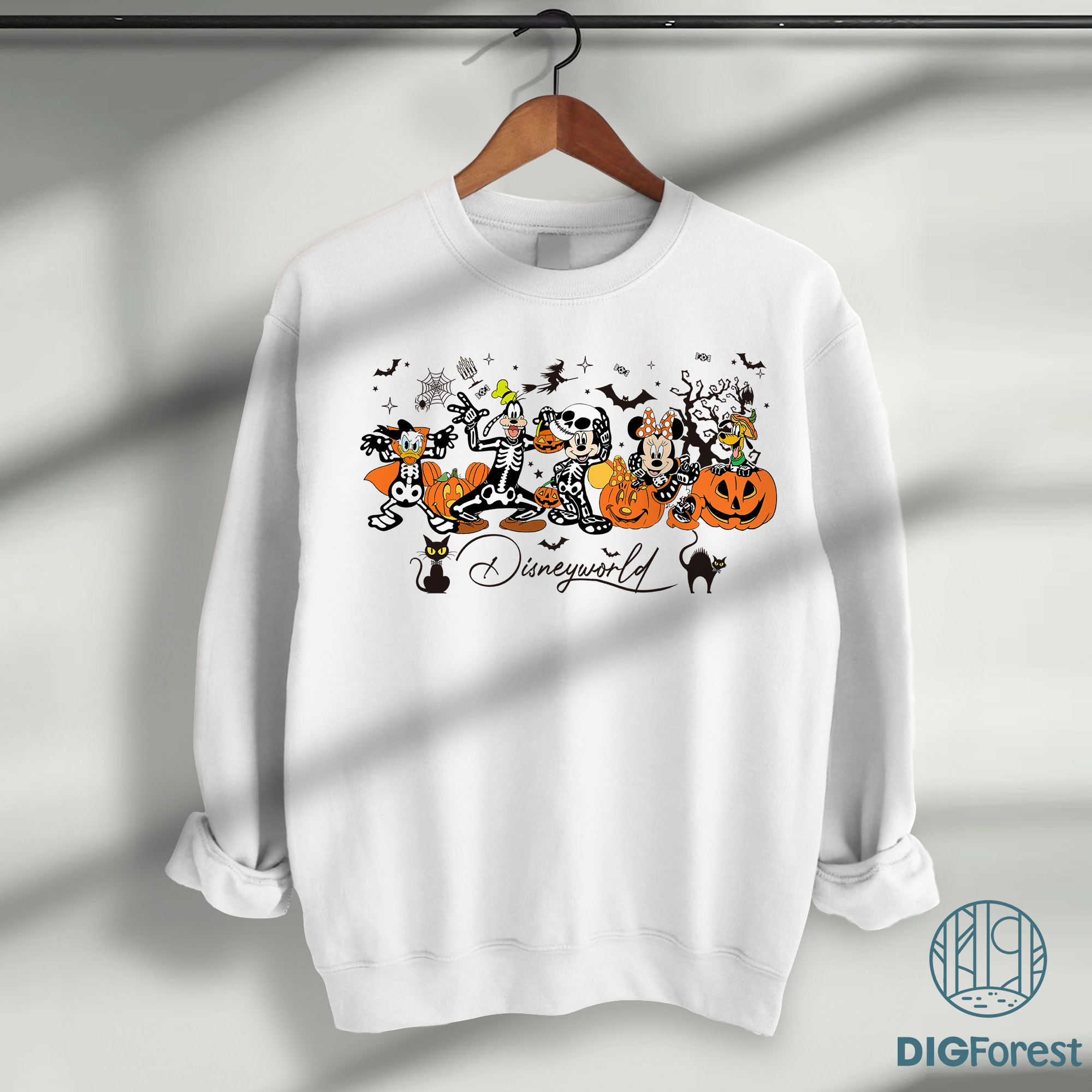 Disney Mickey & Friends Halloween PNG – Mickey Skeleton Shirt, Not So Scary, Spooky Season Sublimation Design Disney Mickey & Friends Halloween PNG – Mickey Skeleton Shirt, Not So Scary, Spooky Season Sublimation Design