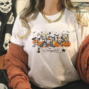 Disney Mickey And Friends Halloween Shirt, Mickey And Friends Halloween PNG File, Mickey Skeleton Halloween Shirt, Spooky Season Halloween PNG, Mickey Not So Scary, Sublimation Design