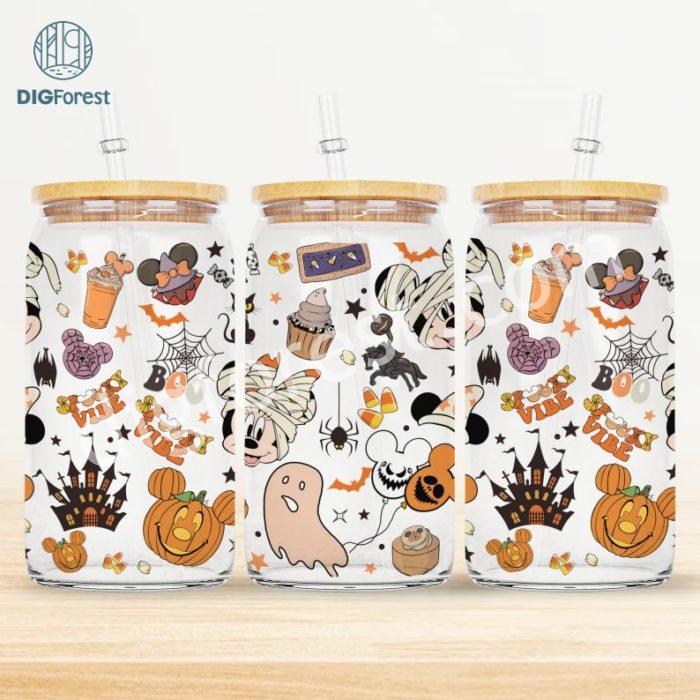 Disney Mickey and Friends Halloween Design | Halloween Libbey Png | Mickeys Not So Scary PNG | Halloween Sublimation Designs | Halloween Masquerade