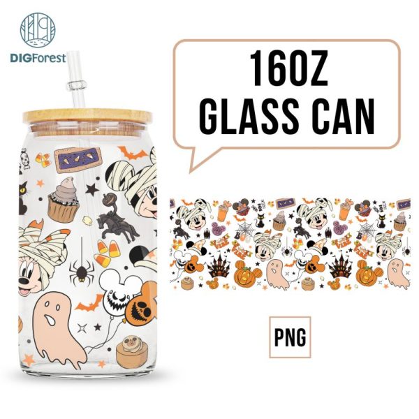 Disney Mickey and Friends Halloween Design | Halloween Libbey Png | Mickeys Not So Scary PNG | Halloween Sublimation Designs | Halloween Masquerade