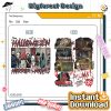 Halloween Horror Nights Universal Studios PNG – Horror Characters, Scary Movie Shirt, Instant Download PNG