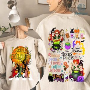 Hocus Pocus Sanderson Sisters Abbey Road Pumpkin Shirt | Witch Scary Movie Shirt | Disneyland Halloween | I Put a Smell On You Tshirt