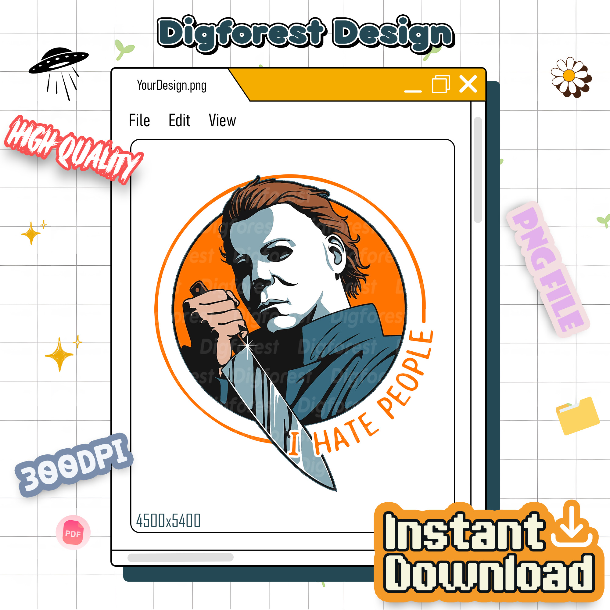 Michael Myers Shirt - Michael Myers, Horror Movies Killers Shirt, Michael Myers Fan, I Hate People Shirt, Sublimation Designs Michael Myers Shirt - Michael Myers, Horror Movies Killers Shirt, Michael Myers Fan, I Hate People Shirt, Sublimation Designs