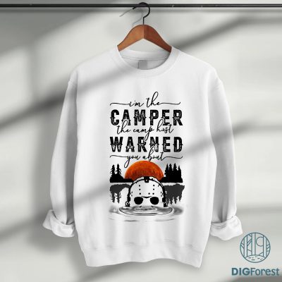 Jason Voorhees PNG – Friday the 13th Horror PNG, Halloween Killer PNG, Scary Movie PNG, Sublimation Design