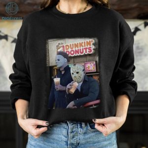 Michael Myers PNG, Jason Voorhees Shirt, Halloween Shirt, Friday the 13th Shirt,Horror Characters Shirt,Sublimation Designs,Instant Download