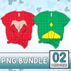 Wanda And Vision Costume Png Files | Scarlet Witch Costume Png WandaVision Png Superhero Couple Family Bundle Family Halloween Costume 2023
