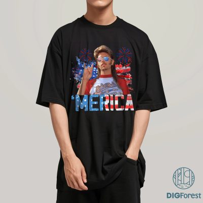 Joe Dirt 4th of July Shirt - Merica Patriotic Firework Shirt | Digital Download