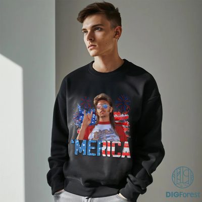 Joe Dirt 4th of July Shirt - Merica Patriotic Firework Shirt | Digital Download