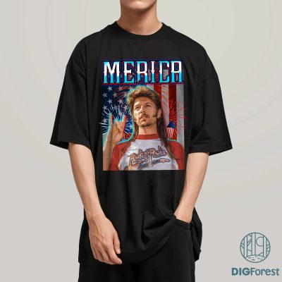 Joe Dirt Merica 4th of July Shirt – Funny Patriotic Sublimation, Independence Day Shirt Design