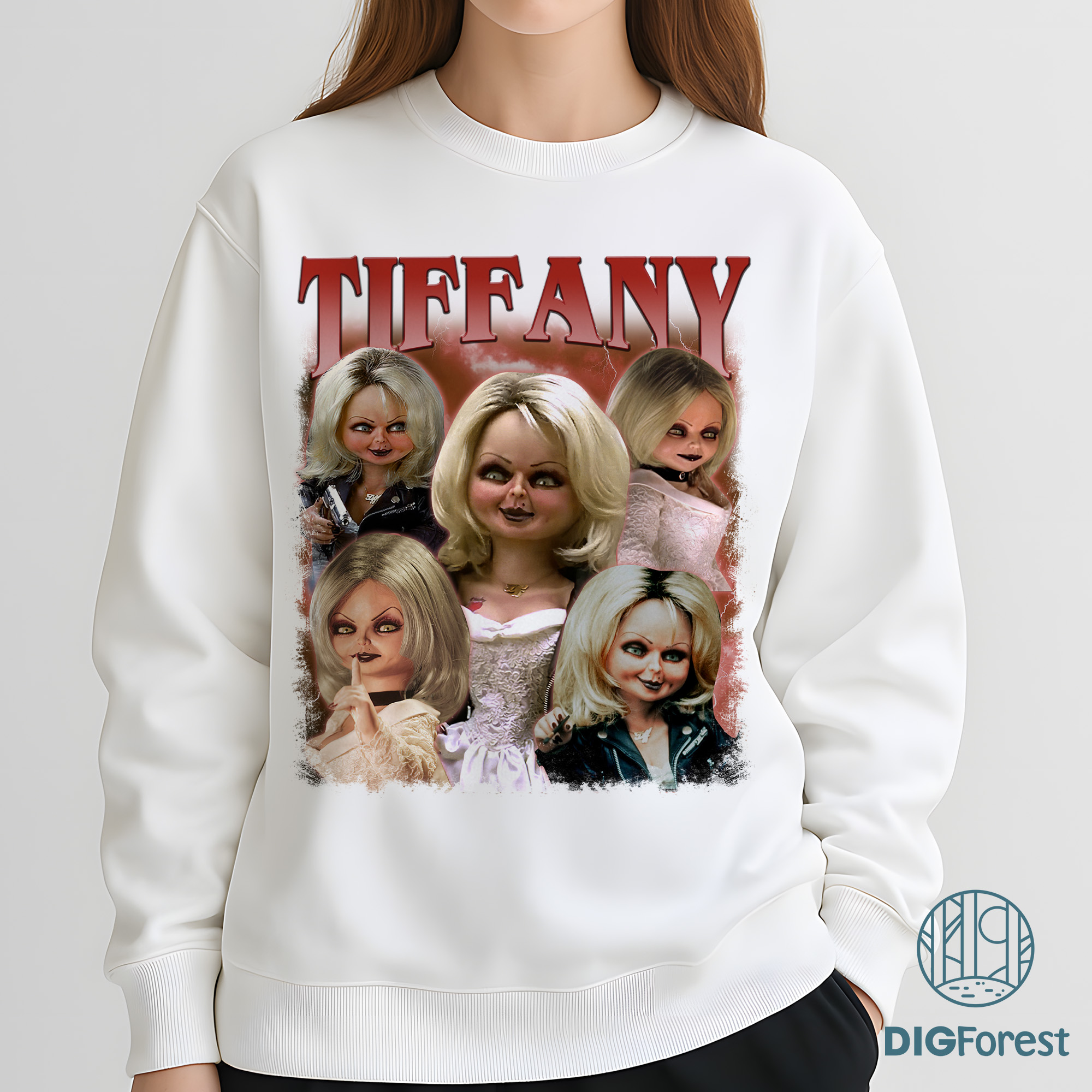 Tiffany Child's Play Vintage Graphic Shirt - Child's Play Homage, Horror Movie Bootleg Rap Tee, Halloween Scary Outfit Tiffany Child's Play Vintage Graphic Shirt - Child's Play Homage, Horror Movie Bootleg Rap Tee, Halloween Scary Outfit