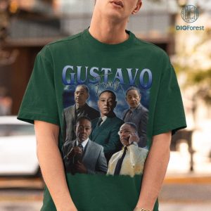Gustavo Fring Vintage 90s, Breaking Bad Homage Vintage PNG File, Instant Download, Sublimation Designs, Breaking Bad Movie