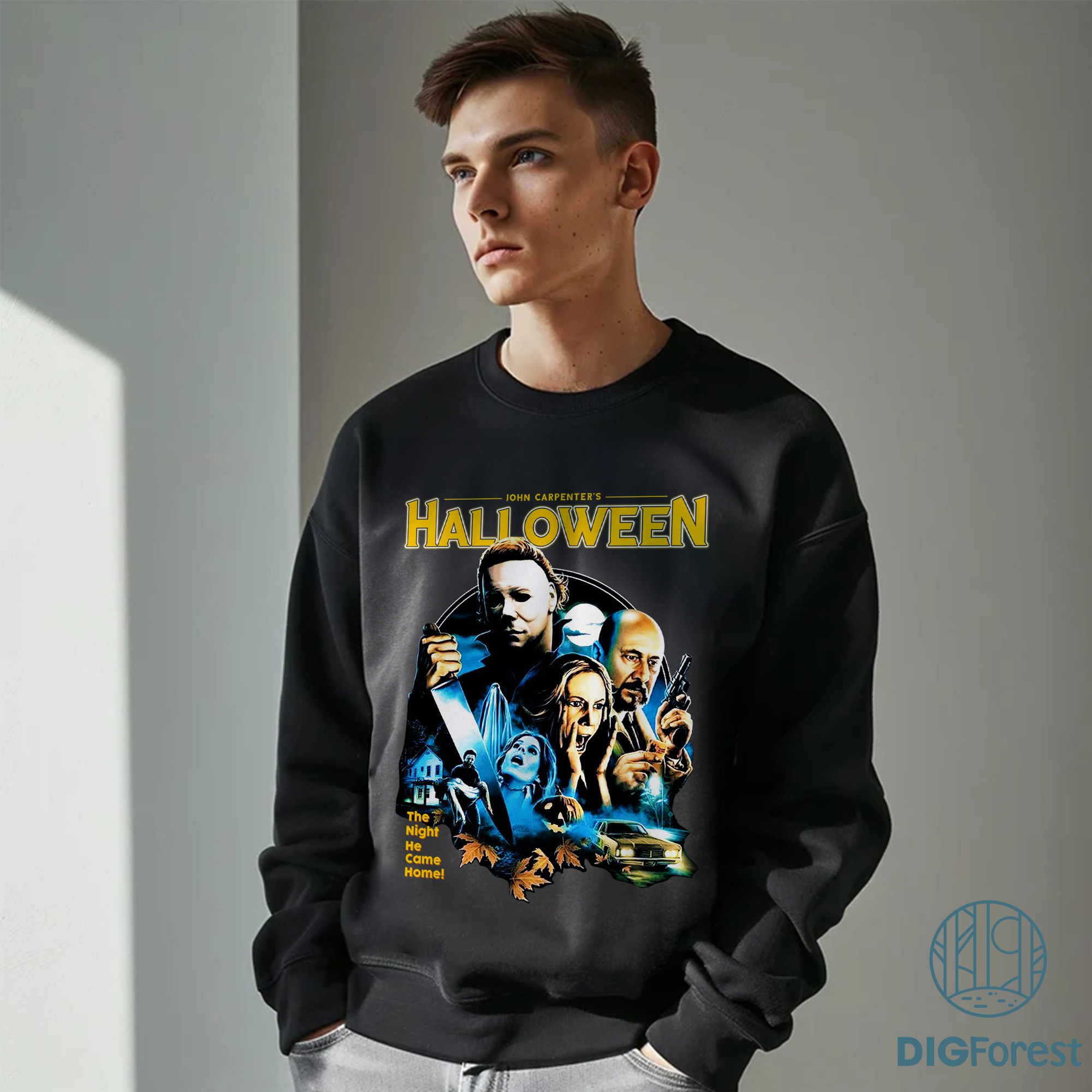 Halloween Movie Shirt - Michael Myers Halloween Tee, The Boogeyman, Horror Character Outfit, Halloween Gift For Him Halloween Movie Shirt - Michael Myers Halloween Tee, The Boogeyman, Horror Character Outfit, Halloween Gift For Him