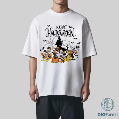 Disney Mickey Halloween Shirt – Mickey & Friends Tee, Mickey Minnie Donald Daisy Shirt, Happy Halloween Gift Disney Mickey Halloween Shirt – Mickey & Friends Tee, Mickey Minnie Donald Daisy Shirt, Happy Halloween Gift