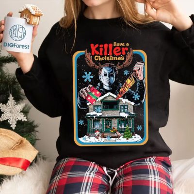Michael Myers Christmas Shirt, Halloween Christmas Gift, Sublimation Design, Instant Download, Horror Christmas Shirt, Unique Xmas Gift