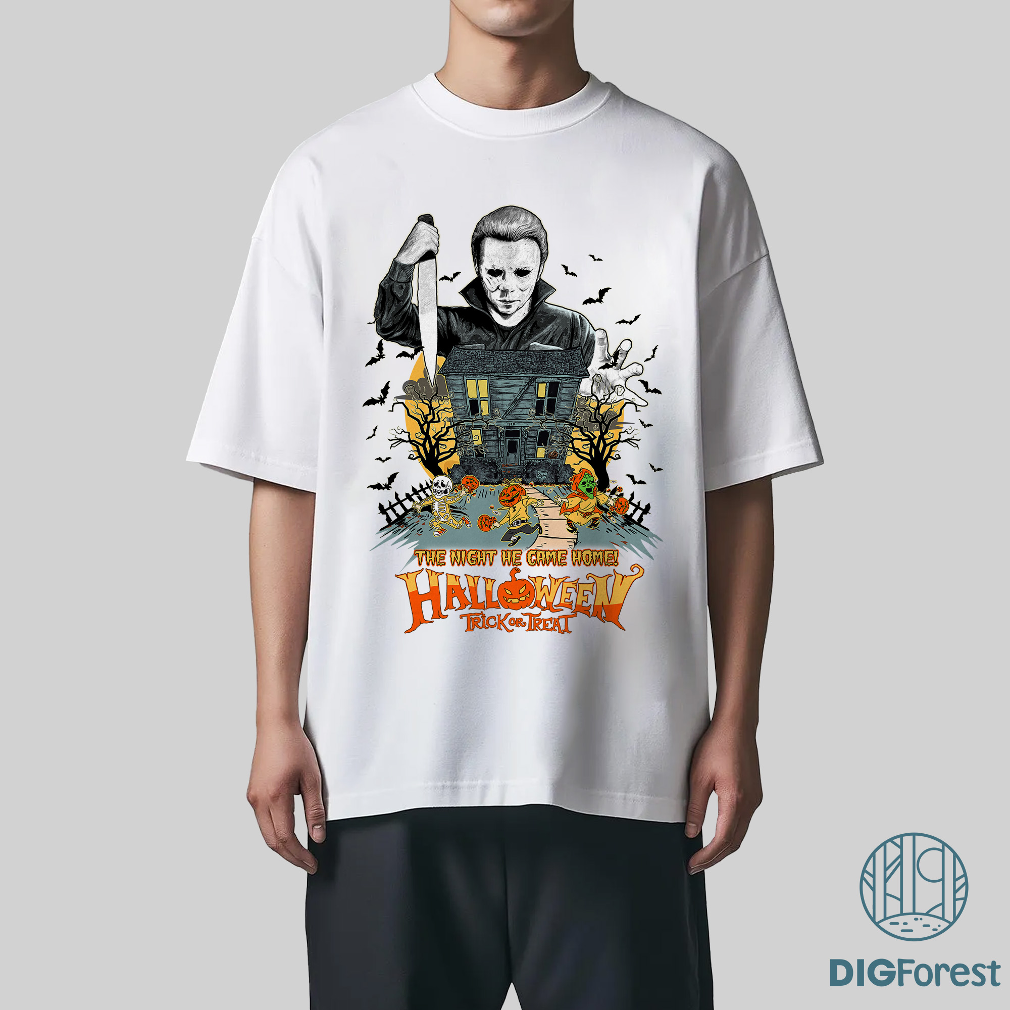 Michael Myers Shirt - Michael Myers Halloween Gifts, Trick Or Treat Tee, Horror Movie Outfit, Scary Halloween Apparel