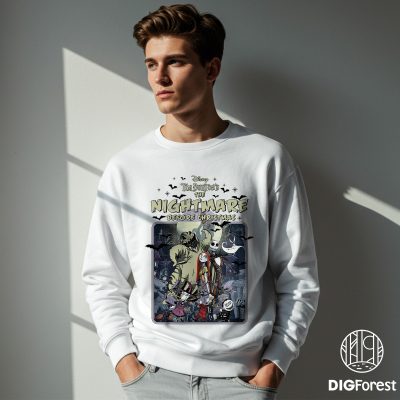 Nightmare Before Christmas PNG – Jack Skellington & Sally, Oogie Boogie, Horror Halloween Gifts Nightmare Before Christmas PNG – Jack Skellington & Sally, Oogie Boogie, Horror Halloween Gifts