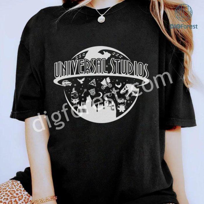 Universal Studios Hologram | Universal Orlando Png | Vintage Universal Shirt | Universal Trip 2023 | Universal Studios 2023 Shirt