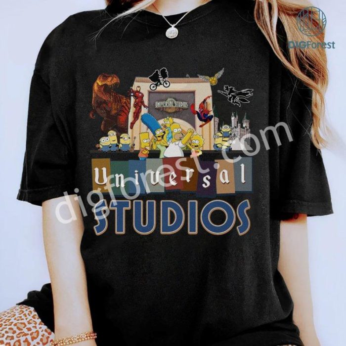 Universal Studios Trip Shirt , Universal Studios 2023 Png, Family Design, Universal Studios Family Group, Digital Download