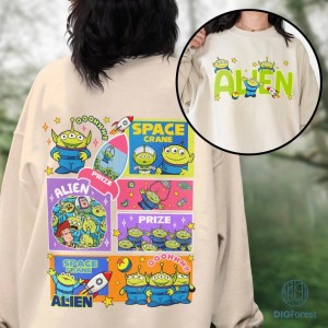 Disney Toy Story Png | Toy Story Alien Shirt | Toy Story Alien Pizza Planet Png | Toy Story 2 side Design | Toy Story Woody, Buzz, Alien | Instant Download
