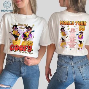 Disney Powerline Stand Out Tour 95 Png, Goofy Powerline Png, Vintage Goofy Movie Powerline, Stand Out Tour Goofy Movie Shirt, Instant Download