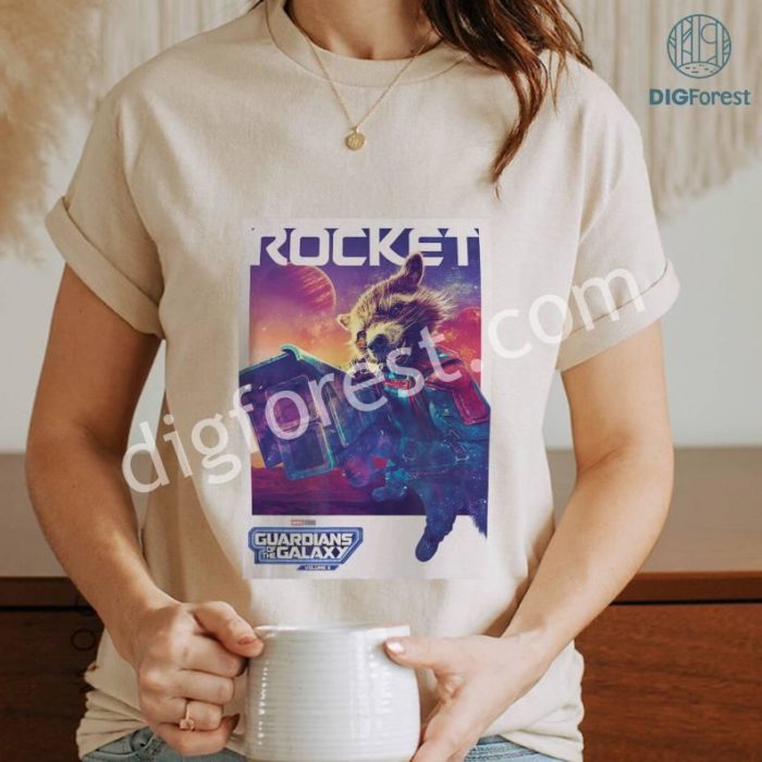 Rocket Raccoon Png, Guardians Of The Galaxy Png, Family Vacation Png, Avengers Team Shirt, Rocket And Friends Png, Rocket Digital Files