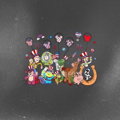 Toy Story 4th of July Shirt - Woody & Buzz Lightyear Patriotic T-Shirt | Disney American Balloons PNG Toy Story 4th of July Shirt - Woody & Buzz Lightyear Patriotic T-Shirt | Disney American Balloons PNG