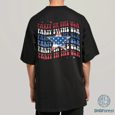 Party in the USA Y2K Shirt - Retro 4th of July American Flag PNG | Patriotic Independence Day Party in the USA Y2K Shirt - Retro 4th of July American Flag PNG | Patriotic Independence Day