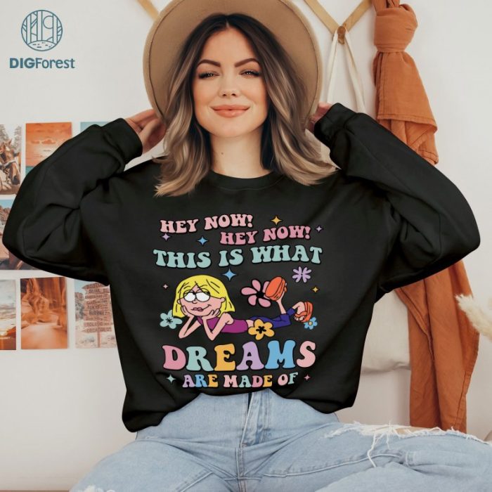 Disney Lizzie Mcguire Png | Disneyland Apparel | What Dreams Are Made Of Tee Png | What Dreams Are Made Of Shirt | Shirt For Women Aesthetic Disneyland | Instant Download