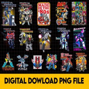 Transformers Movie Cartoon Character Png Bunlde | Optimus Birthday Png Bundle | Transformers Optimus Prime Digital Download