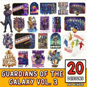 Guardians Of The Galaxy Png Bunlde | Guardians Galaxy Volume 3 | Baby Groot Star Lord Rocket Raccoon Png | Superhero Png Digital Download