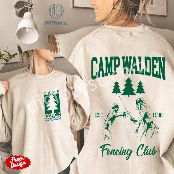 The Parent Trap Camp Walden Fencing Club Png | The Parent Trap T-Shirt | Hallie Annie Parker | Parker Knoll | Camp Walden Instant Download