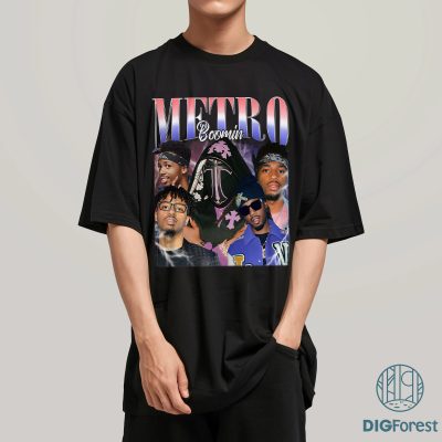 Metro Boomin Vintage Shirt – Heroes & Villains Tribute Tee, Rap Hip-Hop Fan Gift, Metro Boomin Homage Graphic Shirt