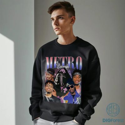 Metro Boomin Vintage Shirt – Heroes & Villains Tribute Tee, Rap Hip-Hop Fan Gift, Metro Boomin Homage Graphic Shirt
