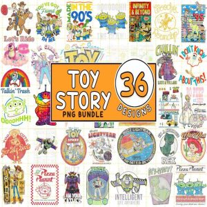 Disney Vintage Toy Story Bundle Png | Woody Buzz Lightyear Rex Mr. Potato Head Jessie Png | Toy Story Land Png | Disneyland Png Digital Download