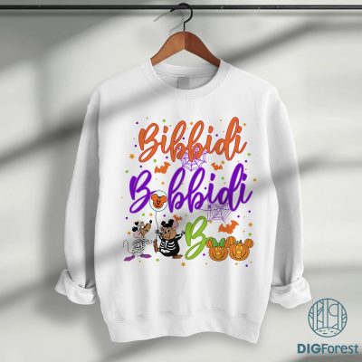 Disney Bibbidi Bobbidi Boo Halloween PNG – Jaq and Gus, Mickey Pumpkin, Disneyland Halloween Design PNG