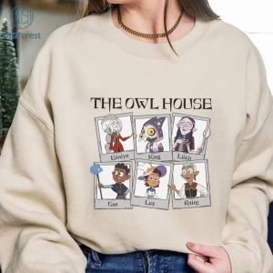 The Owl House Tarot Card PNG, The Owl House Shirt, Tarot Cards PNG Files, Hexside School Of Magic And Demonics, King Luz Edalyn Digital PNG