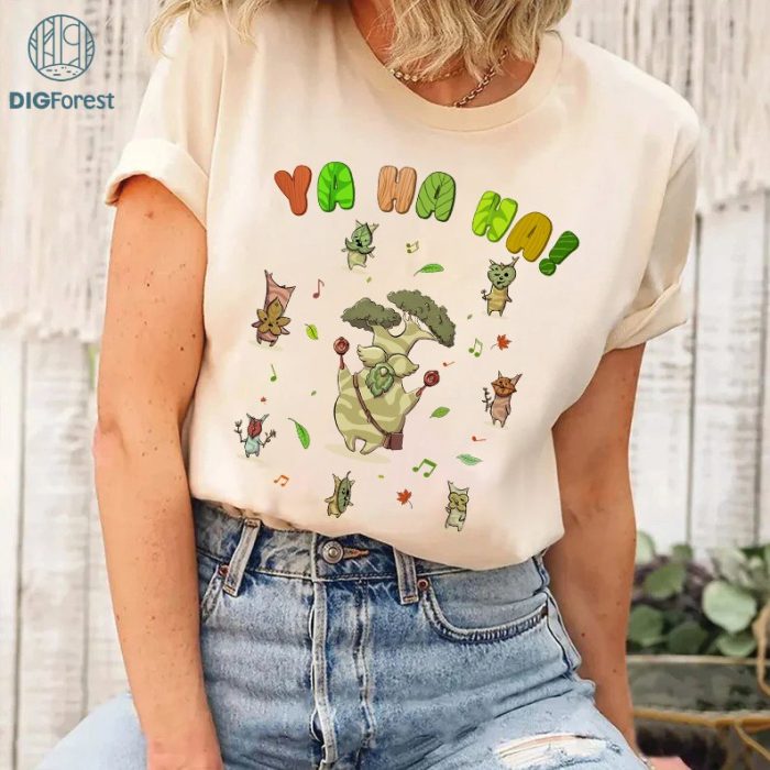 Zelda Korok Ya Ha Ha Shirt | Zelda Korok Ya Ha Ha PNG | Legend Of Zelda Korok Shirt | Korok PNG File | Flora Of Hyrule | Breath Of The Wild | Zelda Digital Download PNG